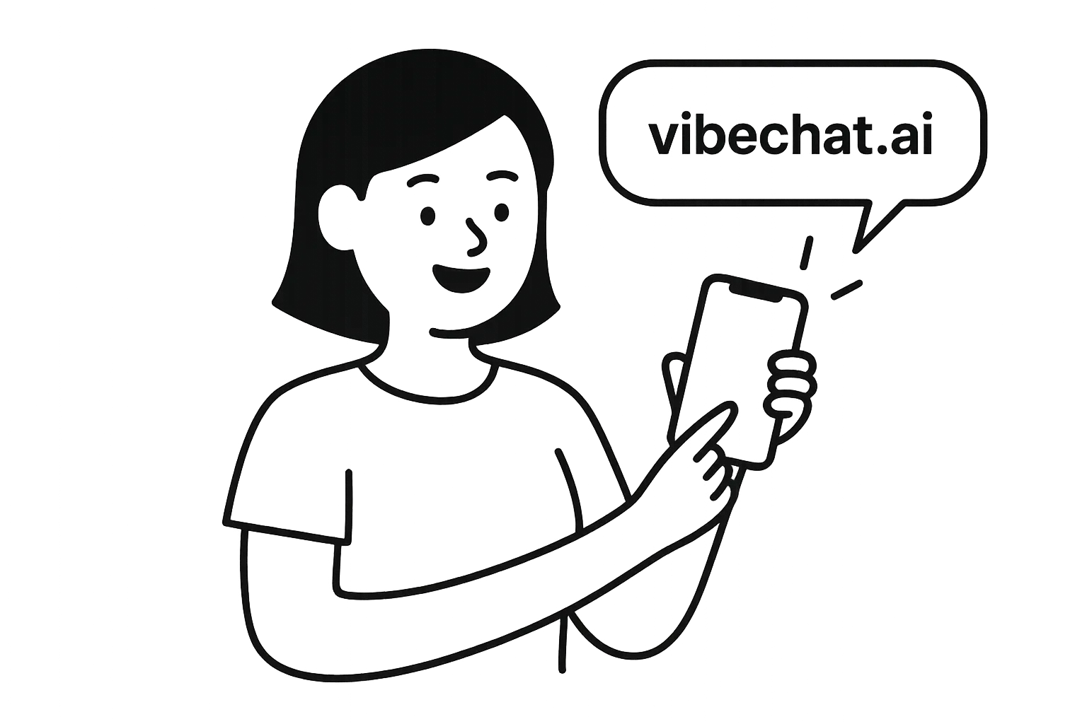 No app or download required to use Vibechat